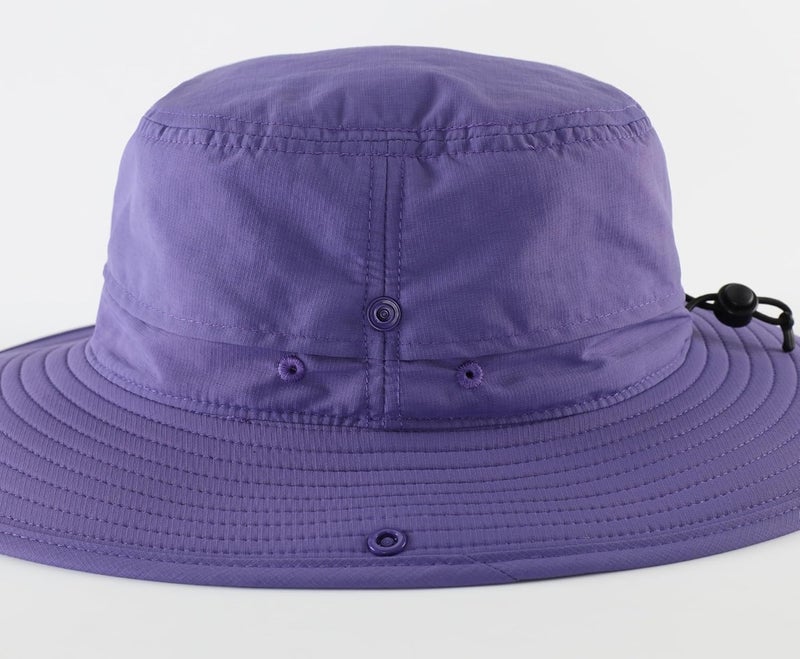 Connectyle Sun Hat for Men Women Outdoor UV Protection Safari Hat for Fishing Hiking Gardening Breathable Cowboy Hat UPF50 - Image 4